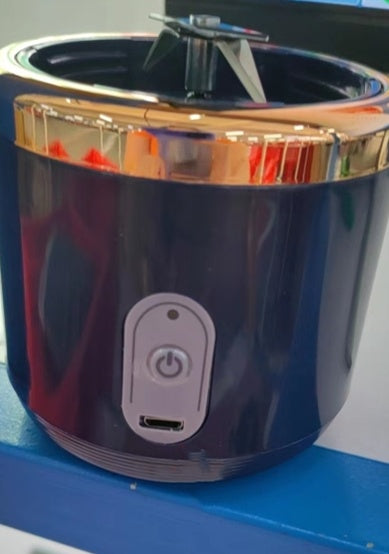 Licuadora portátil de 6 cuchillas, mini exprimidor de frutas con carga USB, batidora, trituradora de hielo, exprimidor portátil